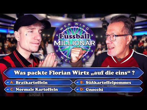 Fussball WER WIRD MILLIONÄR mit meinem VATER 🎬😎