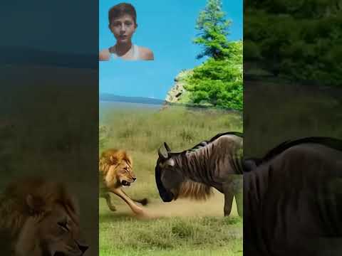 Lions And Buffalo Brutal Attacks #amazinganimalsanimalkingdom
