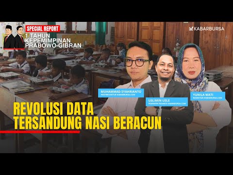 Dialog Special Report 1 Tahun Kepemimpinan Prabowo-Gibran: Revolusi Data Tersandung Nasi Beracun