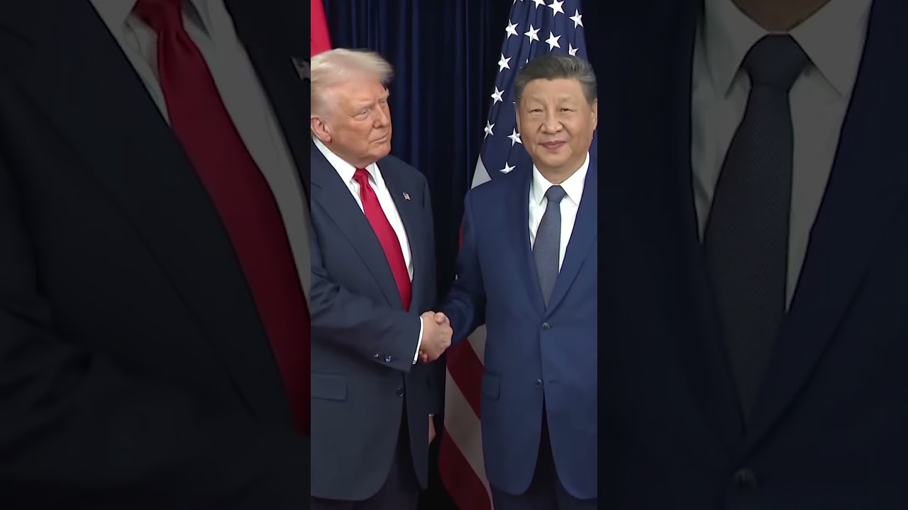 Xi is a 'tough negotiator,' says Trump as they meet in South Korea | REUTERS