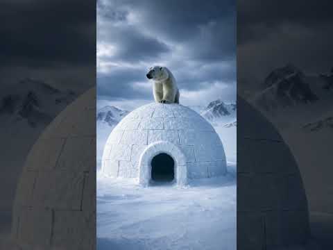 APA YANG KELUAR DARI IGLOO⁉️#videoai #videoviral