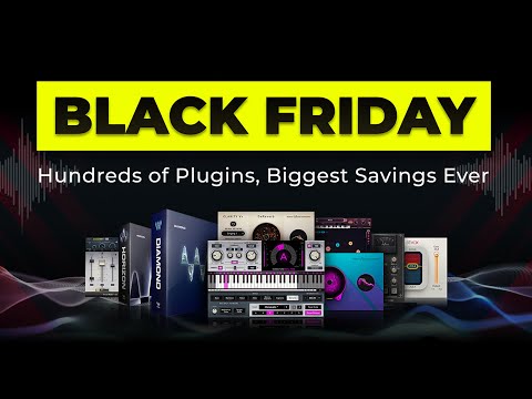 Black Friday Sale… is ON! 🖤 Hundreds of Plugins - BIGGEST SAVIGS. EVER.