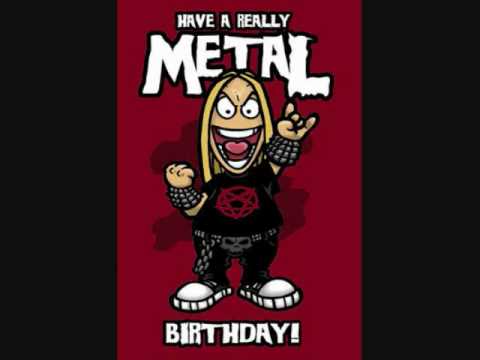 Happy Birthday Metal - YouTube