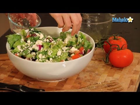 How to Make a Greek Salad
