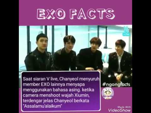 Chanyeol mengucapkan asalamuaikum