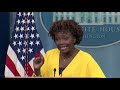 Live: Karine Jean-Pierre holds a White House briefing  - 00:00 min - News - Video