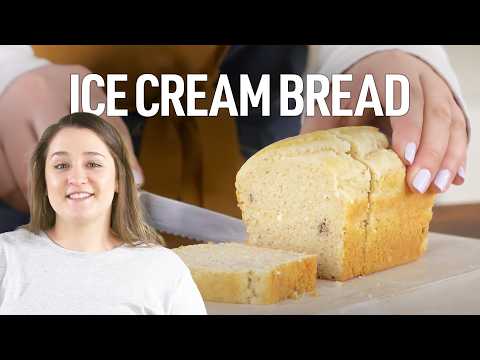 How to Make Ice Cream Bread?Just 3 Ingredients! I Taste of Home