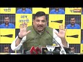 Sanjay Singh Attacks On BJP:  बड़ा खुलासा... अरविंद केजरीवाल को जान से मारने की धमकी | Kejriwal  - 02:55 min - News - Video