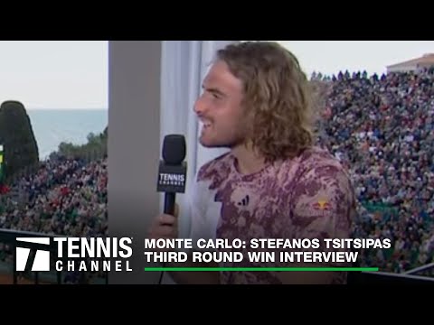 Stefanos Tsitsipas Thriving at Home Tournament | 2023 Monte Carlo Third Round