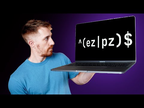 Give me 10 minutes and I'll make you a REGEX expert.