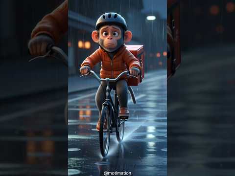 Gunnu Aur Uske Papa ❤️ | Sacrifice of a Poor Monkey #animation #cartoon #shorts #babifreitas