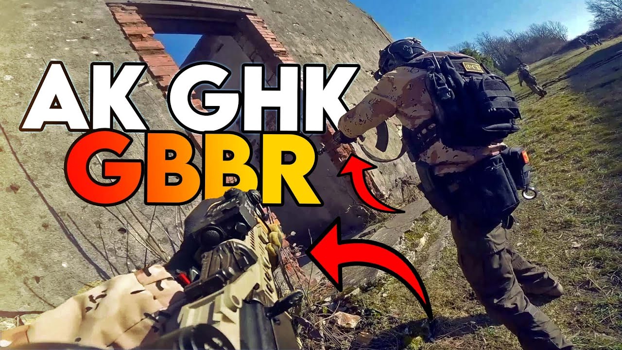 AIRSOFT FRANCE 🇫🇷 : Naaps au AK GHK GBBR (Village de combat)