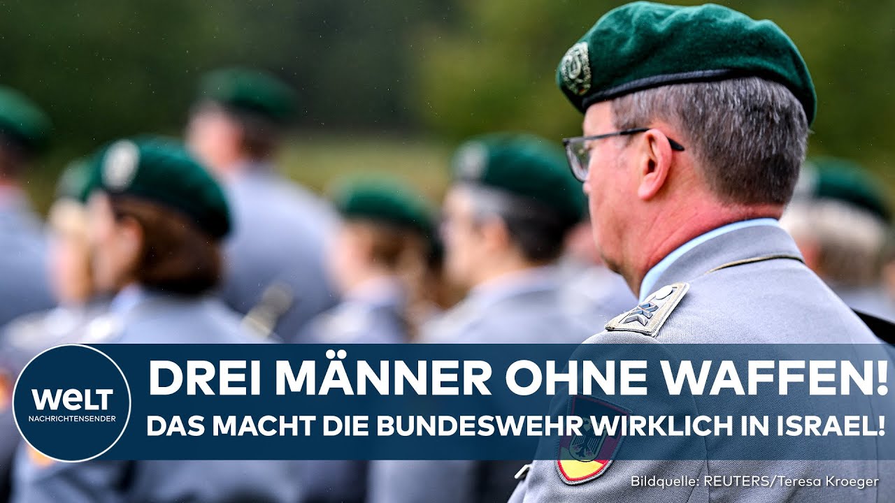NAHOST: Bundeswehr schickt unbewaffnete Soldaten nach Israel – kein Bundestagsmandat nöitig