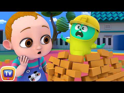 Baby Taku & Bestie: Silly Construction Worker! 🏗️ | Funny Baby Toy Show - ChuChuTV Cartoon Videos
