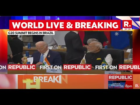 PM Modi At G 20 Summit LIVE | Joe Biden | Cyril Ramaphosa | Brazil