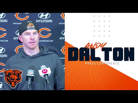 Andy Dalton: 'We did a lot of good things but weren't able to get it done' | Chicago Bears video clip