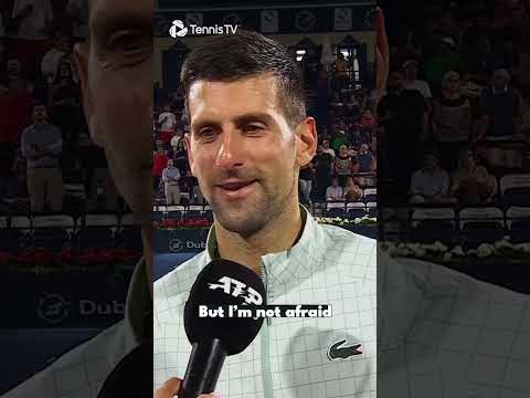 Novak Djokovic Isn't Afraid of the New Generations 🔥🔥