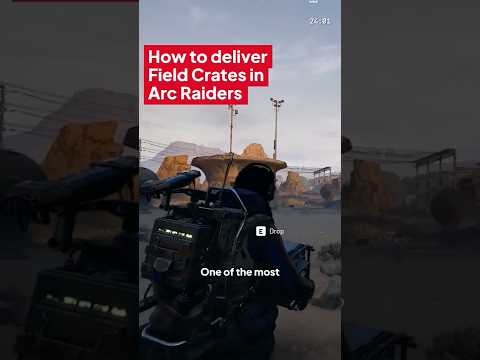 How to deliver Field Crates in the Arc Raiders Down to Earth quest! #arcraiders #guide #pcgamer