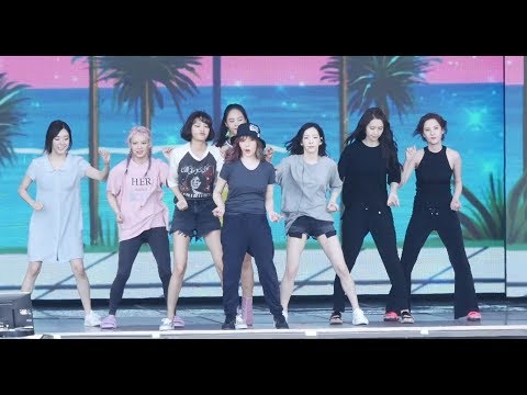 170812 소녀시대 홀리데이 리허설 직캠 SNSD Rehearsal 4K fancam - Holiday (DMZ 평화콘서트) by Spinel