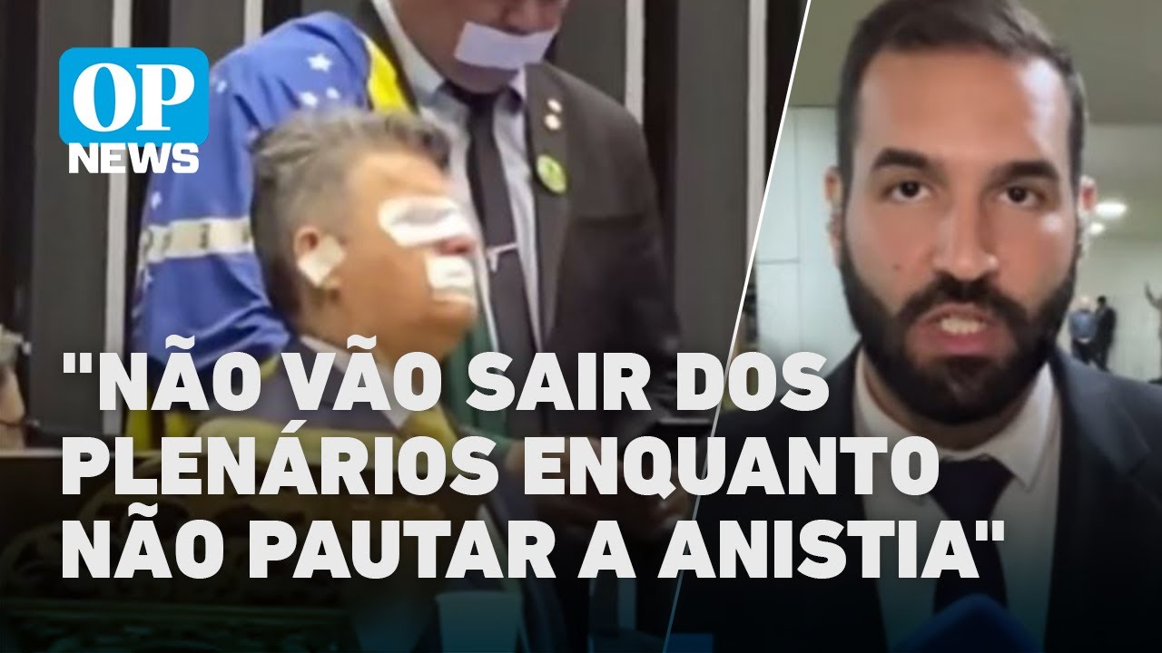 Parlamentares de oposição ocupam o Congresso em protesto contra prisão de Bolsonaro | O POVO NEWS