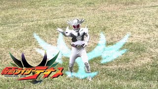 ライダーキック（『仮面ライダーテオス』第3話より）ハルTVライダー戦闘シーン切り抜き