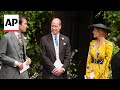 Prince William serves as usher at wedding of Hugh Grosvenor, Duke of Westminster