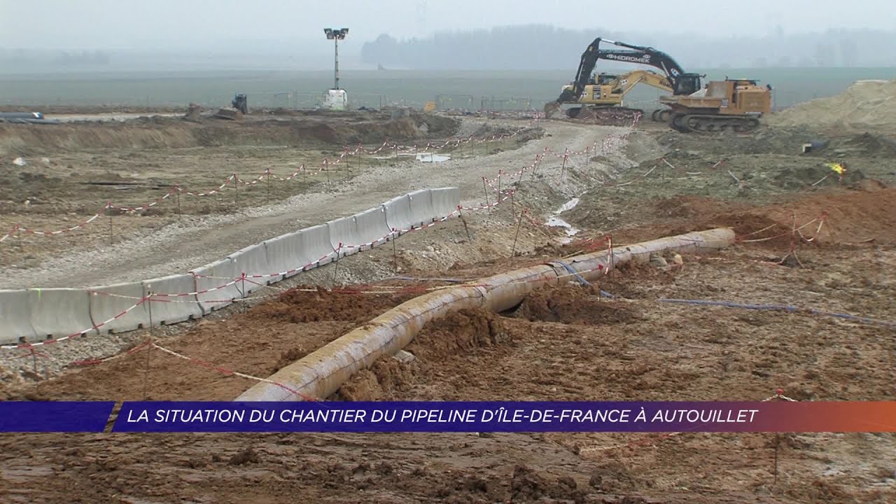 Yvelines | La situation du chantier du pipeline d’Île-de-France à Autouillet