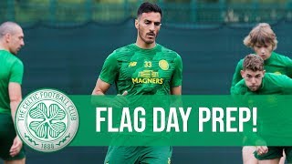 Hatem Abd Elhamed trains with the Bhoys ahead of Flag Day!