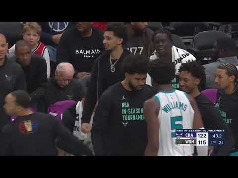 ملخص مباراة شارلوت هورنيتس وواشنطن ويزاردز 124 - 117 | دوري كرة السلة الأميركي