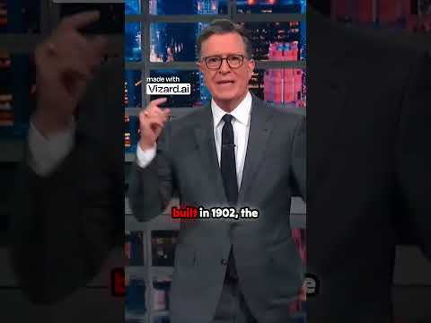 Stephen Colbert Mocks East Wing Demolition & Secret Service Shutdown