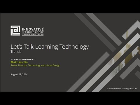 Let's Talk Learning Technology Trends: AI, AR, VR, and Spatial Computing