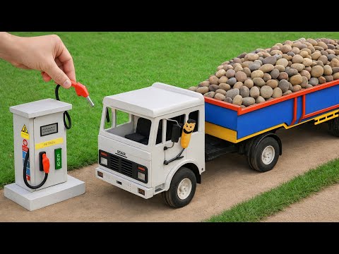 DIY Mini Tractor Bricks House Making | Mini Tractor Construction Project | Amazing Mini Brick House