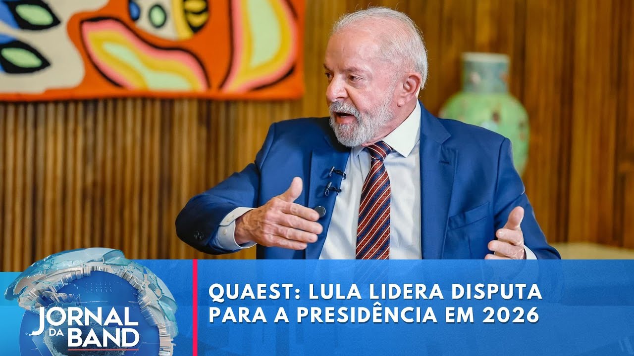 Quaest Lula lidera disputa para a presidência em 2026