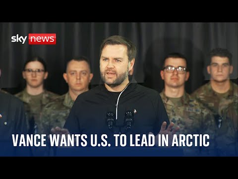 JD Vance: 'We need to ensure that America is leading in the Arctic'