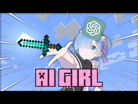 마인크래프트에서 AI 여자친구와 데이트 (여자친구 프로그램 첨부)