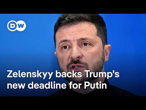 What's behind Trump's shortened deadline for Russia to accept Ukraine truce? | DW News