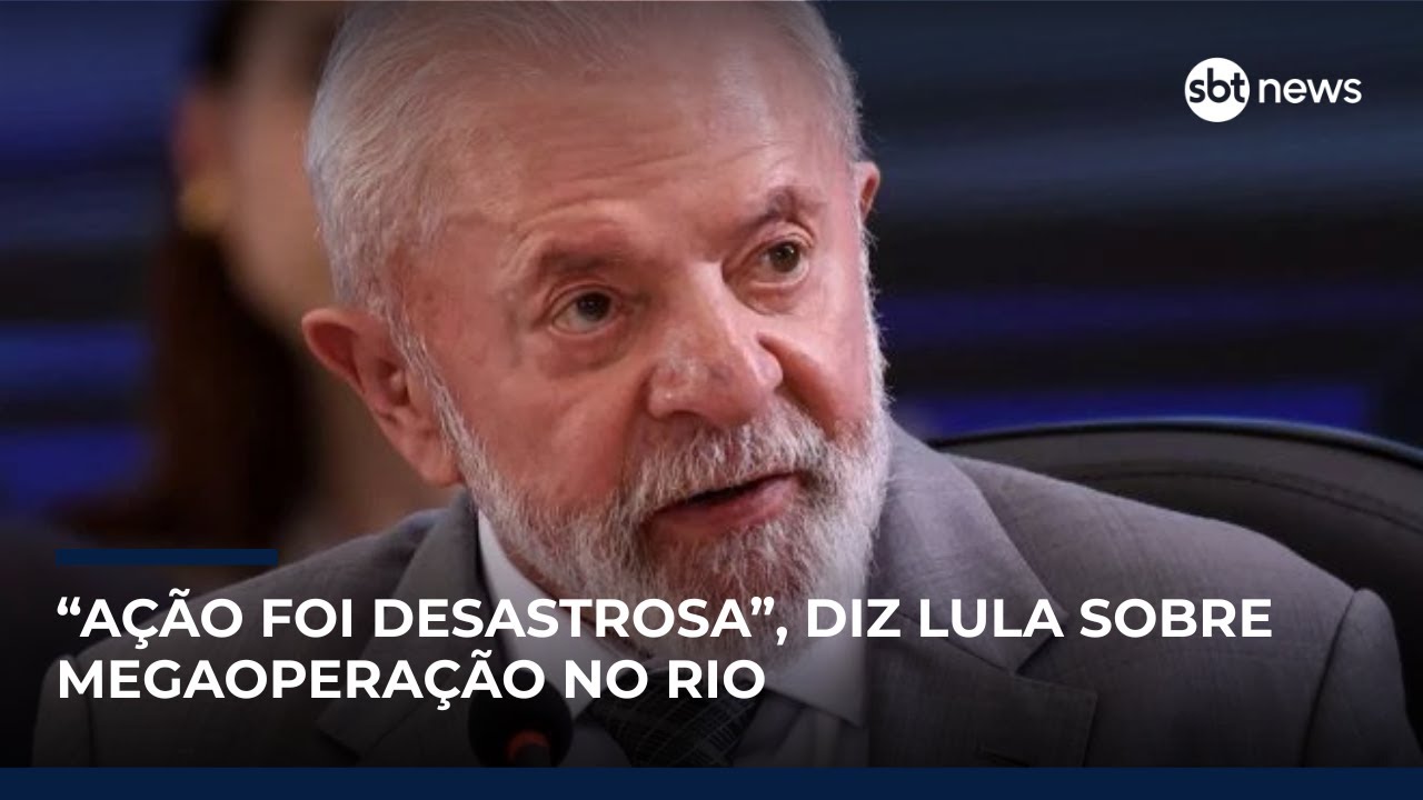 “Houve matança”, diz Lula sobre megaoperação no Rio