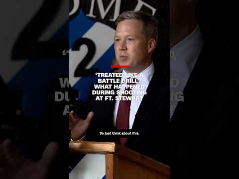 'Treated like a battle drill': What happened during shooting at Ft. Stewart #cnn #news #ft #stewart