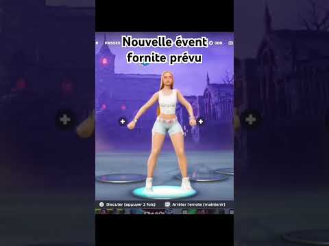 Nouvelle évent fornite prévu #fortnite #news #shorts