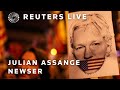 LIVE: News conference after court rules Julian Assange can take appeal to new hearing
