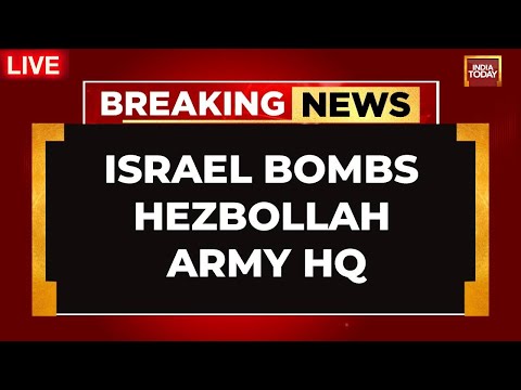 LIVE: Israel Strikes Hezbollah Targets | Hezbollah Missile Commander Killed, Says Israel