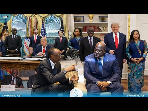 RDC VS RWANDA : MISE EN OEUVRE DE L'ACCORD DE WASHINGTON PAR KAGAME ET TSHISEKEDI