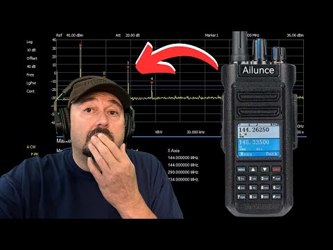 Ailunce HD2 DMR Radio: Spectral Purity Test
