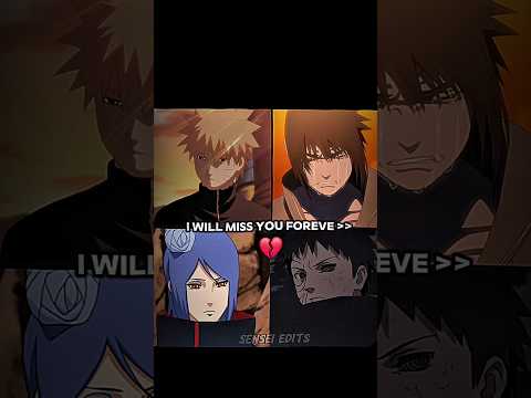 Will you miss me ❓️ #naruto #narutoshippuden #anime #animeedit #shorts