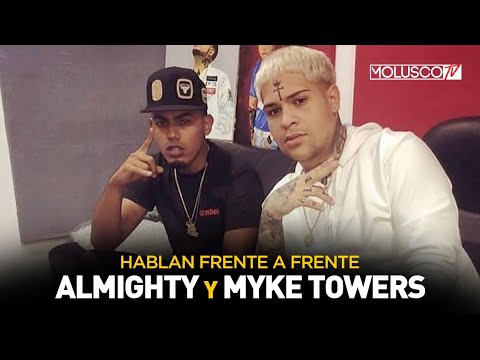 “MYKE TOWERS” LLEGA A LA CASA DE “ALMIGHTY” Y SE VEN FRENTE A FRENTE