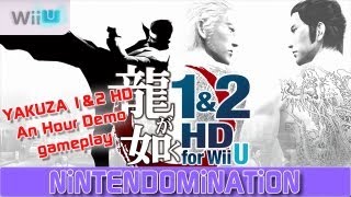 WiiU'daki Yakuza 1&2 HD'den 1 Saatlik Video