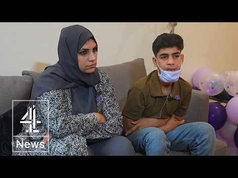 A Palestinian teenager’s journey to the UK for urgent medical treatment