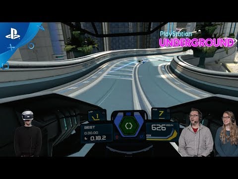WipEout Omega Collection - VR Gameplay | PS Underground