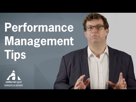 Performance management Tips