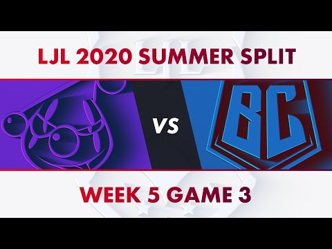 RJ vs BC｜LJL 2020 Summer Split Week 5 Game 3